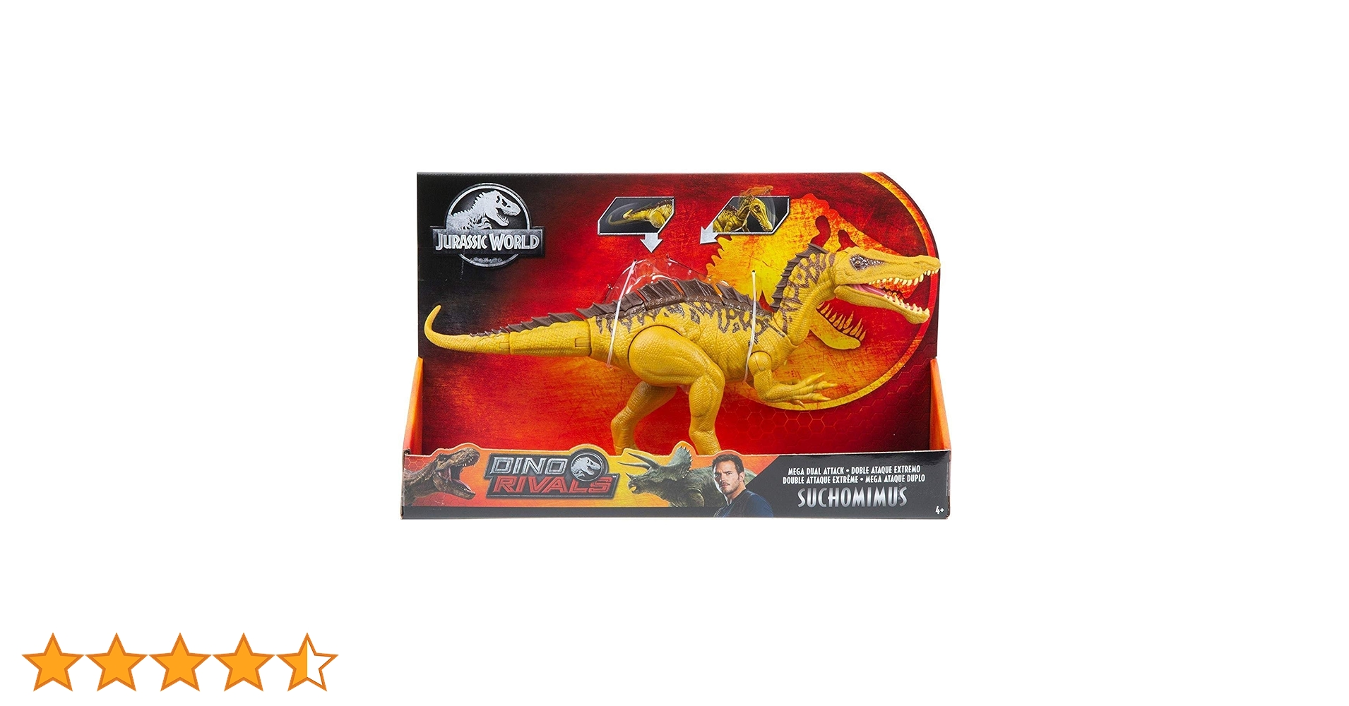 Jurassic World Dino Rivals Mega Doppel-Attacke Suchomimus: Buy